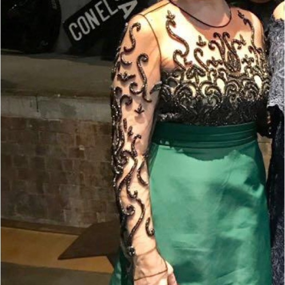 Beauty gown dress.